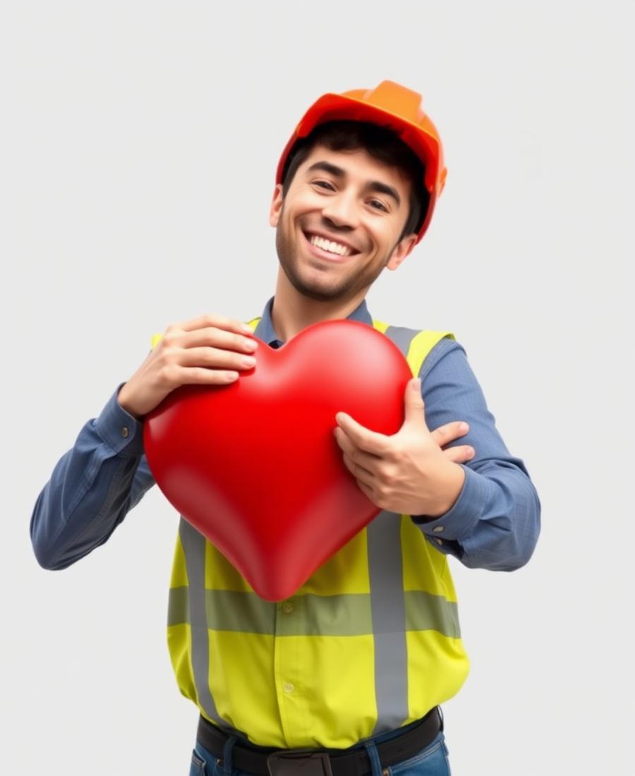 Happy worker